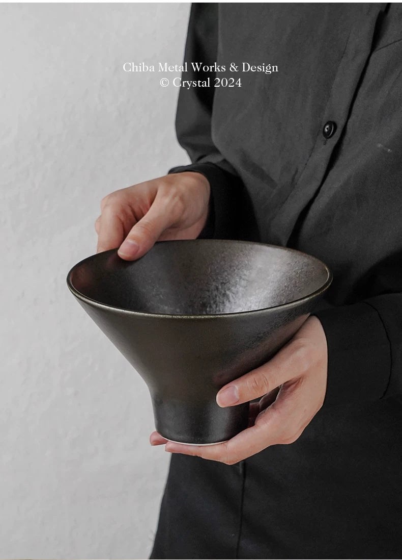 Alaniz Qingling Tall Noodle Bowl, Anti-Scalding Tall Bowl, Soup Noodle Bowl, Chinese Tableware, Ceramic Noodle Bowl, Ramen Bowl