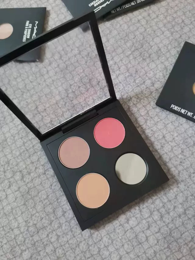 Empty Eyeshadow Case Similar to Mac, Can Hold Mac Eyeshadow Refills, Omega Two-Tone, Four-Tone Magnetic Non-Original Case