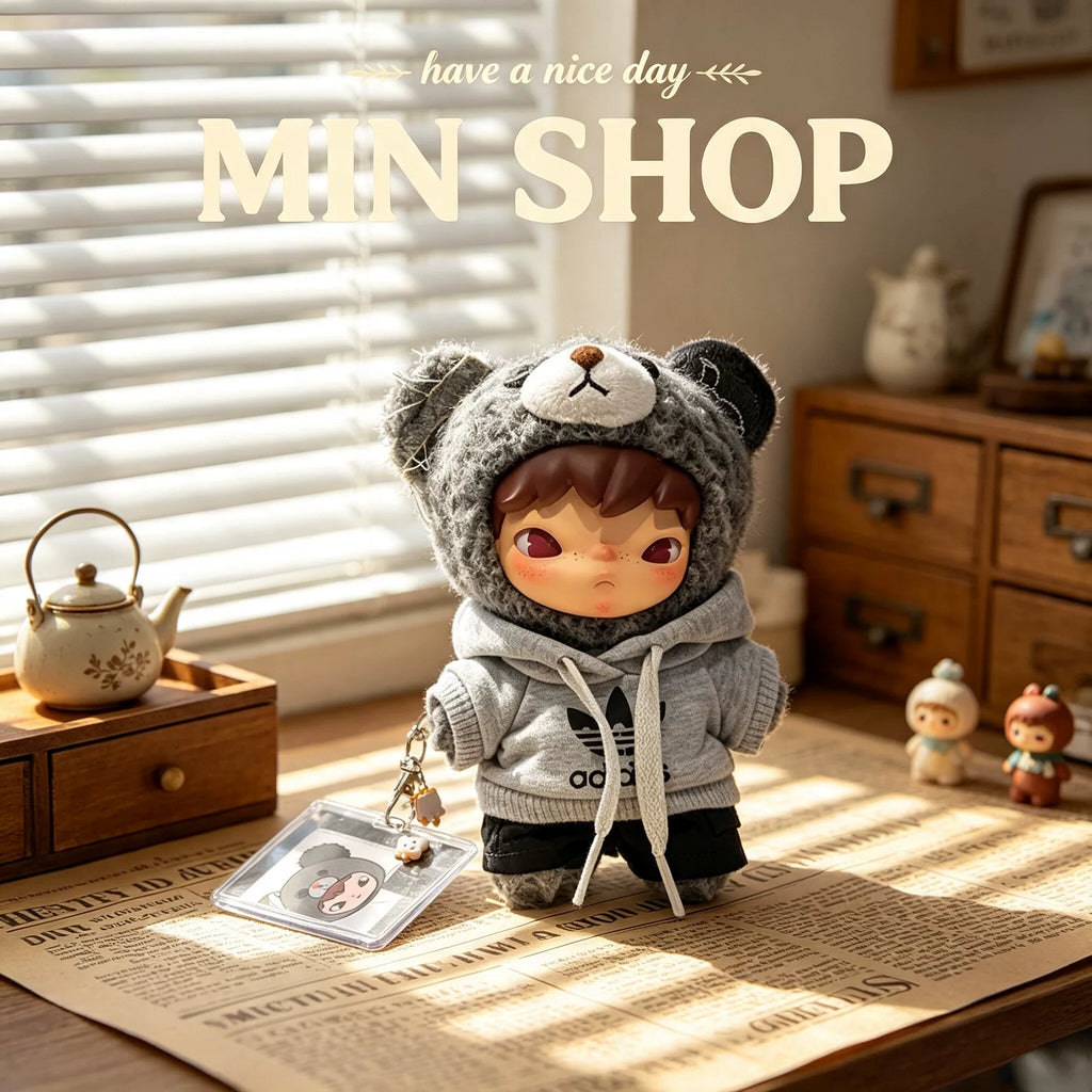 Ono Hirono Highway Diary 17cm Vinyl Fighting for Joy Plush Doll Blind Box Overalls Baby Clothes