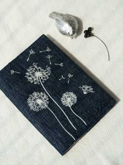 Life Comic Dandelion's Journey Embroidery A5A6 Handmade Book Cover Journal Book Cover Protective Sleeve Hand-Painted