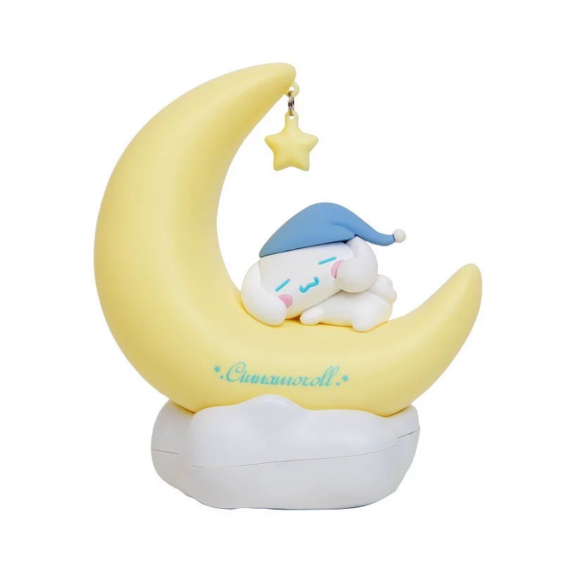 Miniso/Miniso Sanrio Cinnamoroll Moonlight Sweet Dreams Led Light-Up Ornament Kuromi Cute Night Light