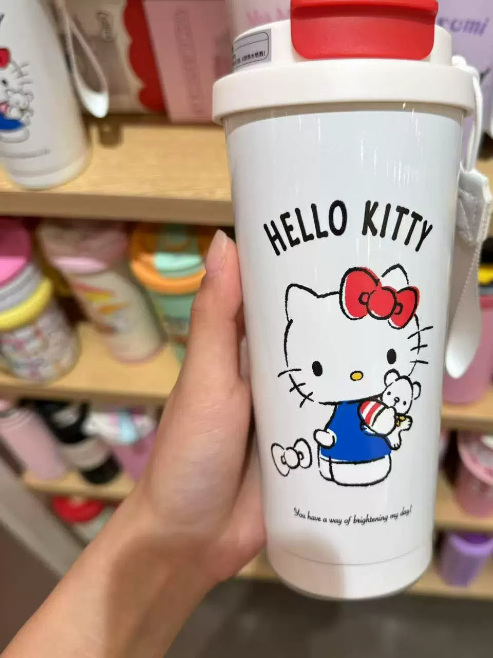 Miniso Famous Product Sanrio Melody Cinnamon Dog 304 Coffee Enjoy Tumbler 520ml Water Cup Insulation