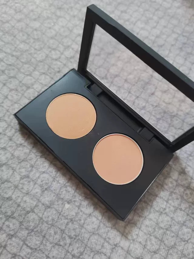 Empty Eyeshadow Case Similar to Mac, Can Hold Mac Eyeshadow Refills, Omega Two-Tone, Four-Tone Magnetic Non-Original Case