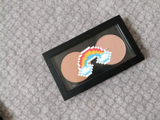 Empty Eyeshadow Case Similar to Mac, Can Hold Mac Eyeshadow Refills, Omega Two-Tone, Four-Tone Magnetic Non-Original Case