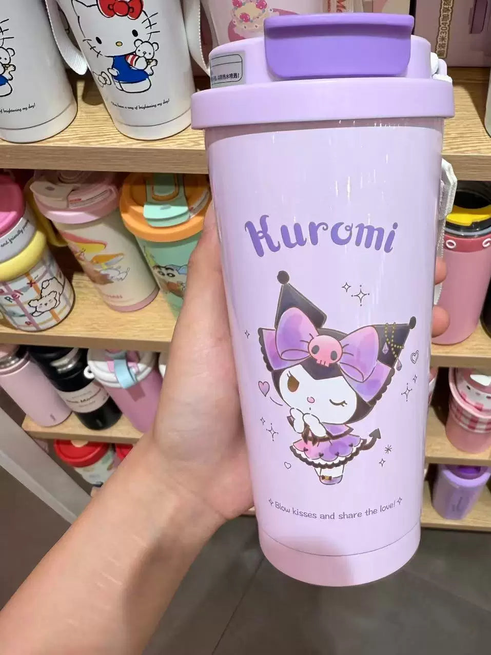 Miniso Famous Product Sanrio Melody Cinnamon Dog 304 Coffee Enjoy Tumbler 520ml Water Cup Insulation