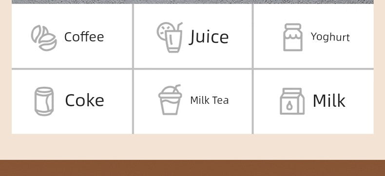 Miniso Insulated Cup, High-Looking Coffee Cup, Portable for Men and Women, Student Double-Drink Straw Water Cup, 2026 New Model