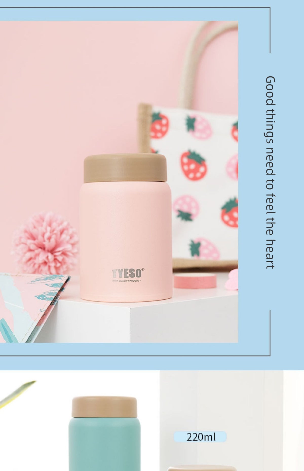 Insulated Cup for Women, Portable, Small Wide-Mouth, Large Diameter, Short and Chubby Style, Compact Stainless Steel Water Bottle, Cute Big Belly Cup