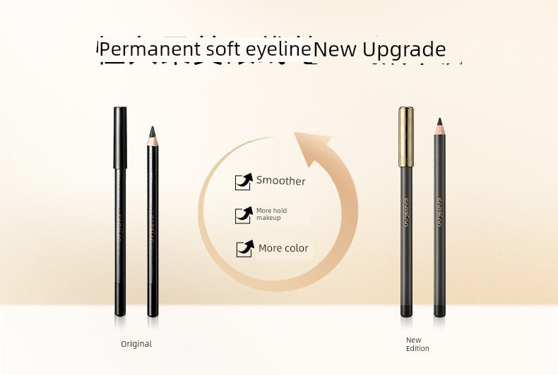 Kazilan Eyeliner Gel Pen Is Not Easy to Smudge, Is Waterproof, Long-Lasting, Suitable for Beginners, Beginners' Pen for Lower Eyelid, Hard Tip, Fine Tip for Women