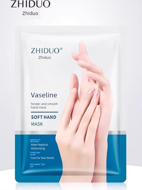Vaseline Hand Mask, Whitening, Moisturizing, Delicate Hands, Fine Lines, Hand Touch, Hand Care, Hydrating Gloves, Women's Hand Care
