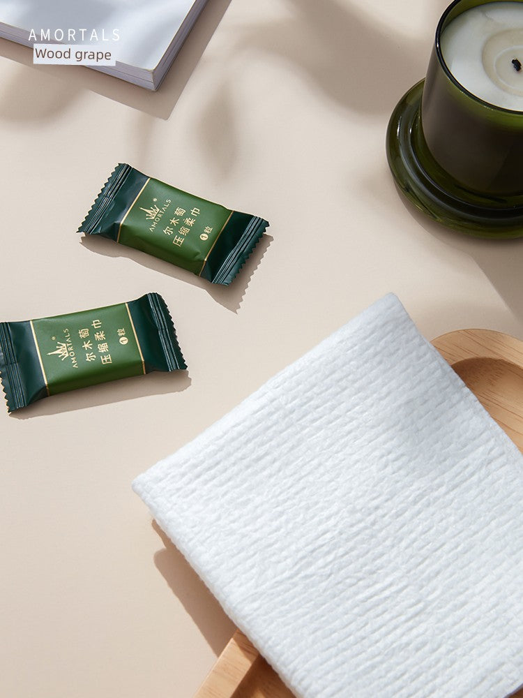 Ermutao Compressed Towel Bath Towel Face Towel for Men and Women Travel Business Trip Hotel Disposable Soft Portable Cleansing Towel