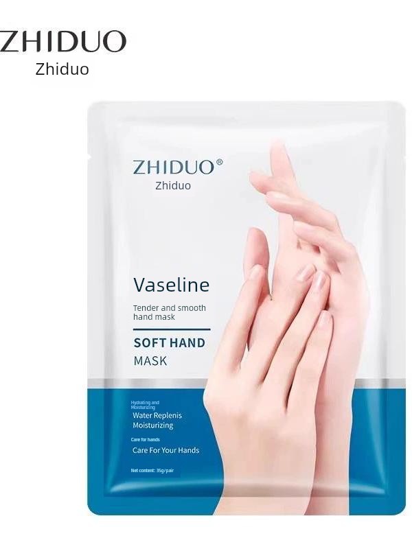 Vaseline Hand Mask, Whitening, Moisturizing, Delicate Hands, Fine Lines, Hand Touch, Hand Care, Hydrating Gloves, Women's Hand Care