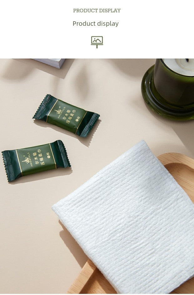 Ermutao Compressed Towel Bath Towel Face Towel for Men and Women Travel Business Trip Hotel Disposable Soft Portable Cleansing Towel