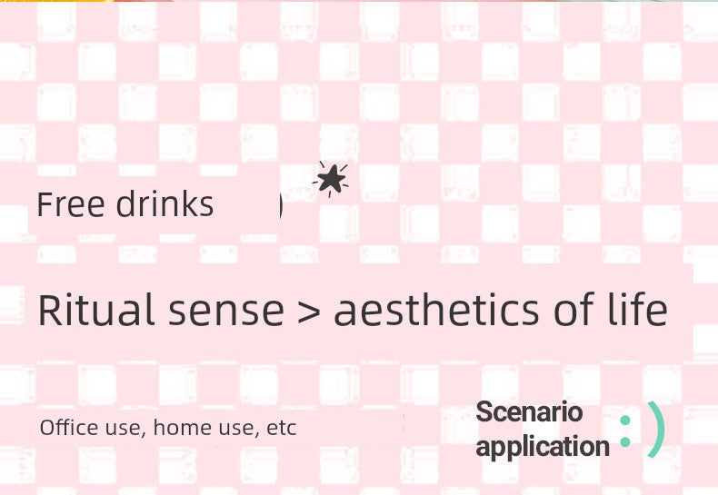 Miniso Large-Capacity Water Cup for Women, High-Looking Student, High-Temperature Resistant Plastic Cup with Straw, Portable Summer New Model