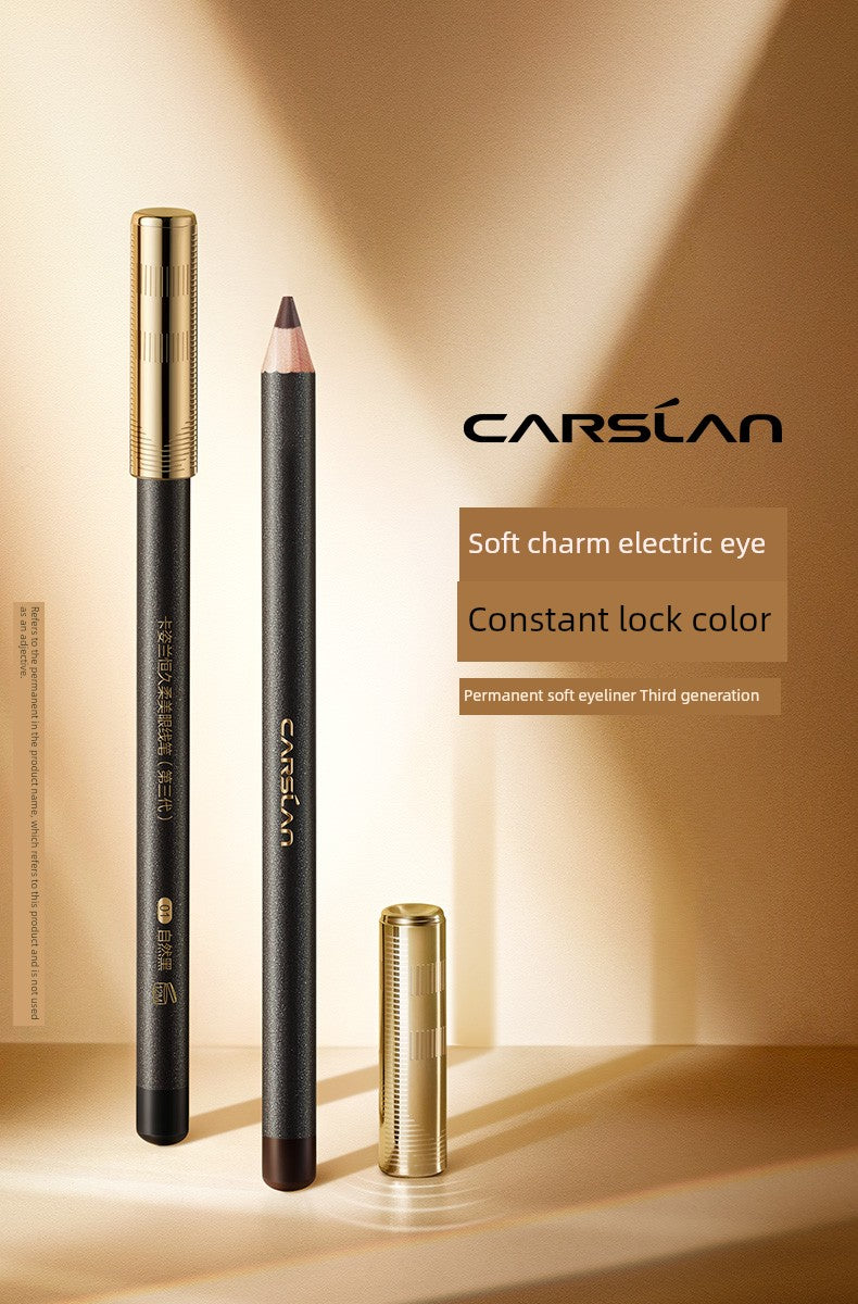 Kazilan Eyeliner Gel Pen Is Not Easy to Smudge, Is Waterproof, Long-Lasting, Suitable for Beginners, Beginners' Pen for Lower Eyelid, Hard Tip, Fine Tip for Women