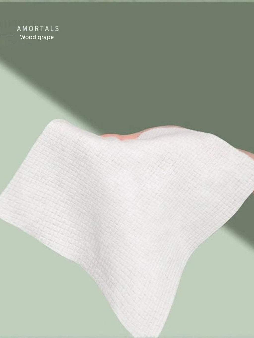 Ermu Tao Genuine Disposable Thickened Face Towels, Dual-Use for Dry and Wet, Cotton Soft Cleansing Face Towels